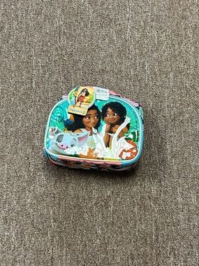 Bioworld Moana 2 Kids Lunch Bag in Teal and Pink